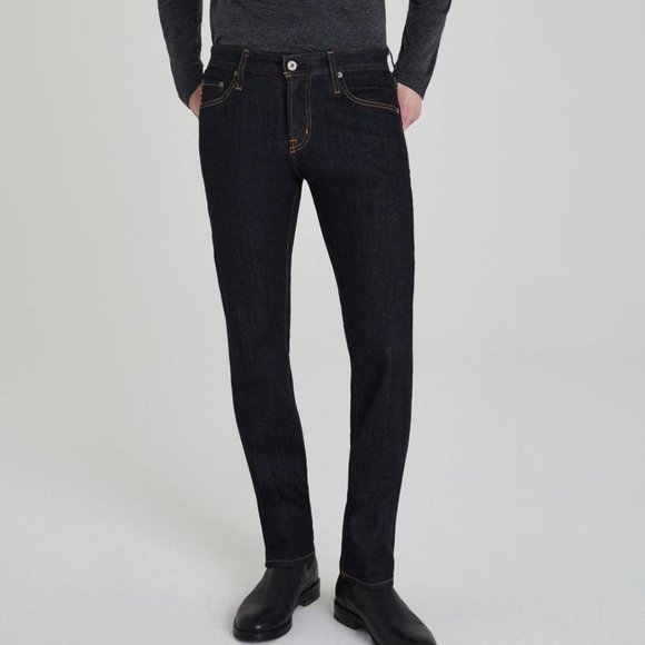 AG Men's Slim Straight Matchbox Dark Denim Jeans Size 31 NEW WITH TAGS